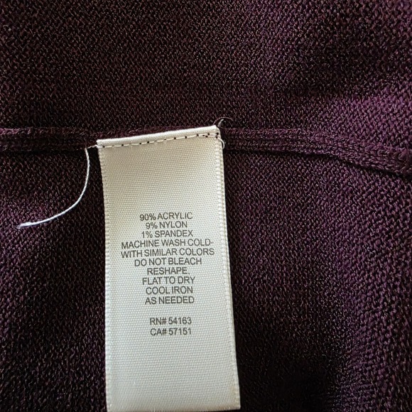 Eliza J Knit Sweater Dress Bell Sleeves Size M - Picture 5 of 10